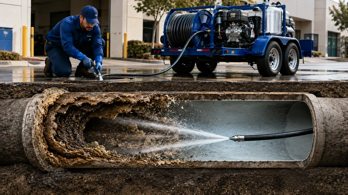 Sewer Pipe Descaling in La Mirada